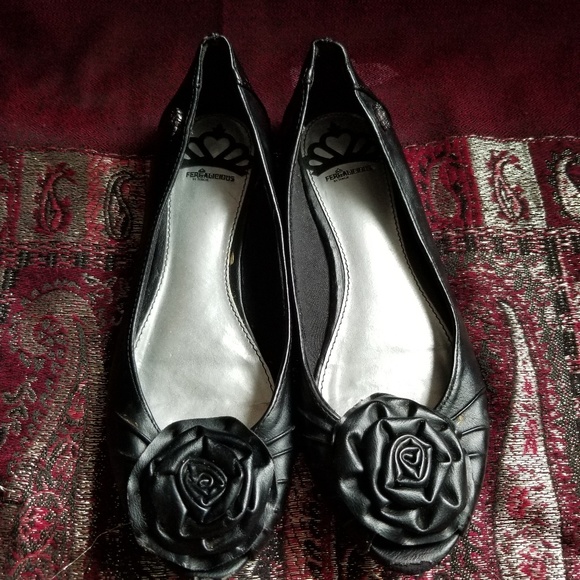 fergalicious black flats
